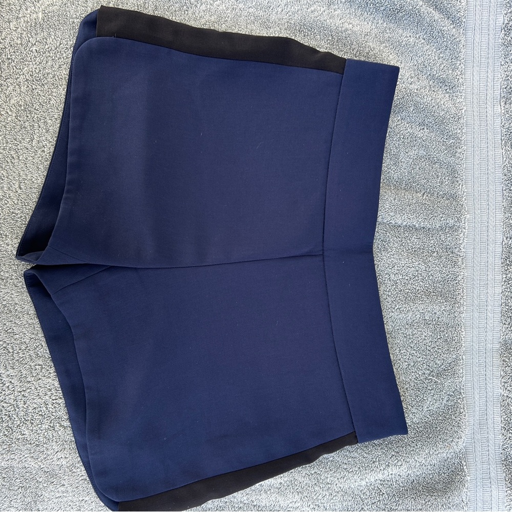 Stylish Navy Blue and Black Shorts
